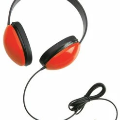 Califone 2800-RD Listening First™ Stereo Headphones, Red