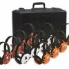 Califone 2810-12 12 Pairs Of Listening First™ Stereo Headphones With Case: 4 Sets Of Bears, 4 Pandas, 4 Tigers -AKG Shop 171294