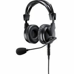 Shure BRH50M Premium Dual-Sided Broadcast Headset With Supercardioid Dynamic Mic And Cable