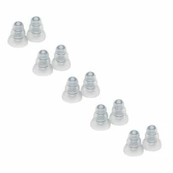 Etymotic Research ER38-15SM 5-Pairs Of Standard Frost 3-Flange Eartips