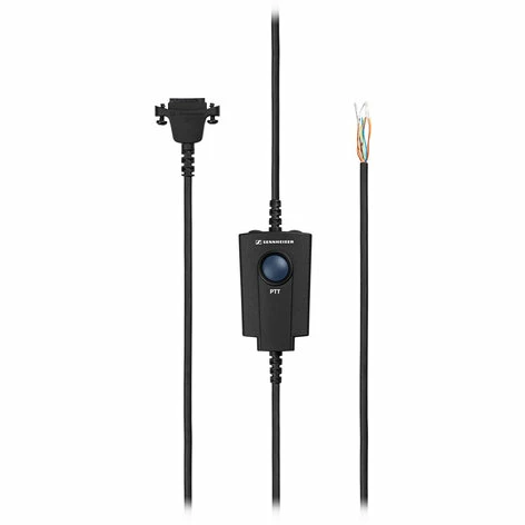 Sennheiser CAB-PTT-6 6' Cable For HMD / HME46 Headsets With Push-to-Talk Button, Unterminated 3 Sennheiser CAB-PTT-6 6' Cable For HMD / HME46 Headsets With Push-to-Talk Button, Unterminated