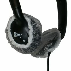 Listen Technologies LA168 Sanitary Covers For LA-165 Stereo Headphones, 10 Pack