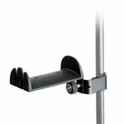 K&M K&M 16080 Stand Mounted Headphone Holder, Black