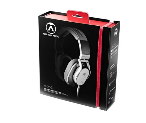 Austrian Audio HI-X55 Over-Ear Closed-Back Headphones, 44mm Drivers, Cable 7 Austrian Audio HI-X55 Over-Ear Closed-Back Headphones, 44mm Drivers, Cable - Image 5