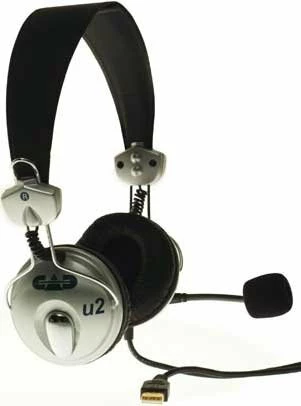 CAD Audio U2-CAD USB Stereo Headphones With Microphone 3 CAD Audio U2-CAD USB Stereo Headphones With Microphone